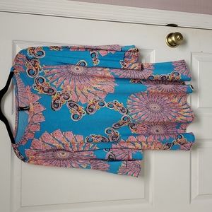 Tunic/blouse 3/4 length sleeves